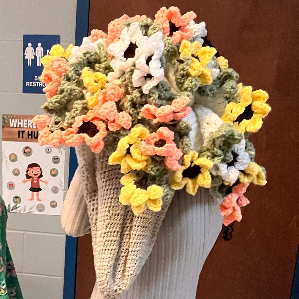 Crochet Flower blanket